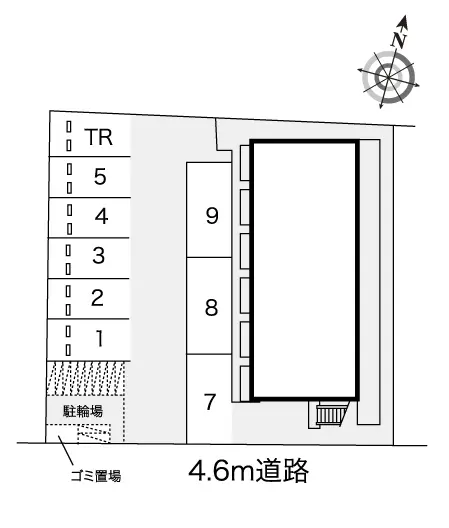 ★手数料０円★姫路市大津区長松　月極駐車場（LP）